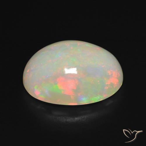 9,17 ctw natürlicher Mehrfarbig Opal, Oval, Lichtdurchlässig