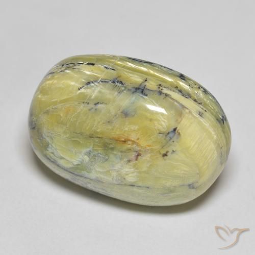 9,17 ctw natürlicher Mittelgrün Opal, Oval, Lichtundurchlässig