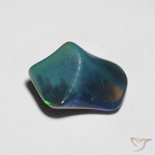 0.96ct Natürlicher Mehrfarbig Opal, Fantasie, Lichtdurchlässig