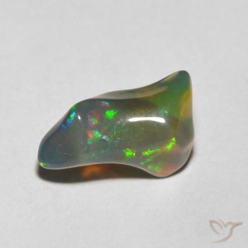 1.45ct Natürlicher Mehrfarbig Opal, Fantasie, Lichtdurchlässig, Photo A