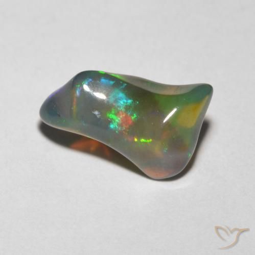 9,17 ctw natürlicher Mehrfarbig Opal, Fantasie, Lichtdurchlässig