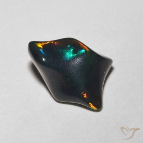 1.64ct Natürlicher Mehrfarbig Opal, Fantasie, Lichtdurchlässig