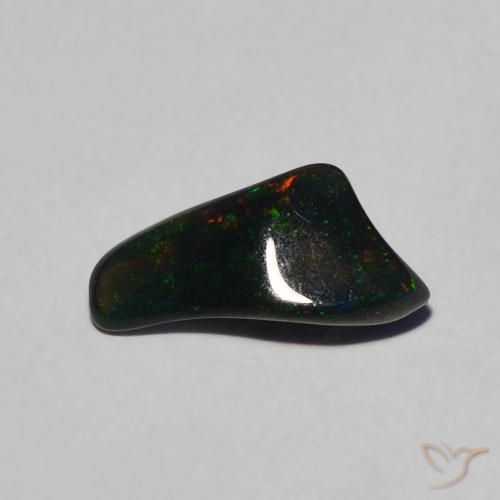 0.57ct Natürlicher Mehrfarbig Opal, Fantasie, Lichtdurchlässig