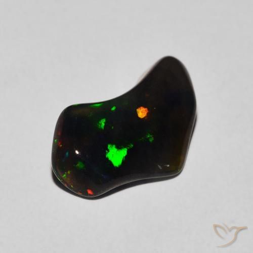 1.11ct Natürlicher Mehrfarbig Opal, Fantasie, Lichtdurchlässig