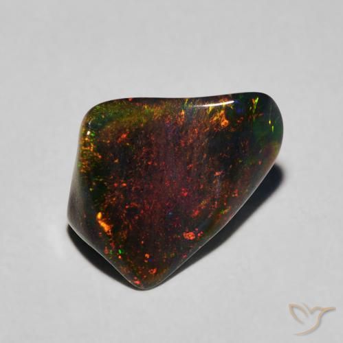 1.54ct Natürlicher Mehrfarbig Opal, Fantasie, Lichtdurchlässig