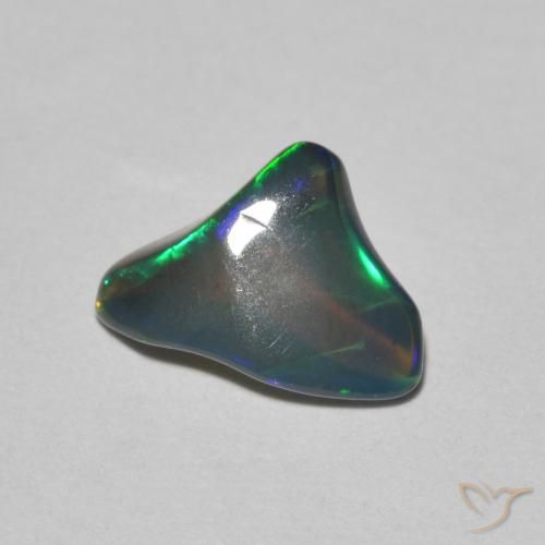 0.90ct Natürlicher Mehrfarbig Opal, Fantasie, Lichtdurchlässig