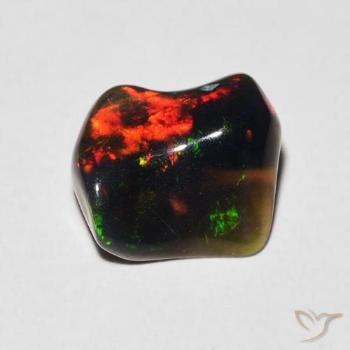 0.78ct Natürlicher Mehrfarbig Opal, Fantasie, Lichtdurchlässig