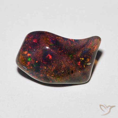1.63ct Natürlicher Mehrfarbig Opal, Fantasie, Lichtdurchlässig