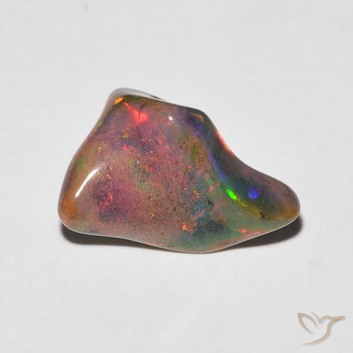 1.85ct Natürlicher Mehrfarbig Opal, Fantasie, Lichtdurchlässig