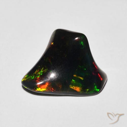 1.71ct Natürlicher Mehrfarbig Opal, Fantasie, Lichtdurchlässig
