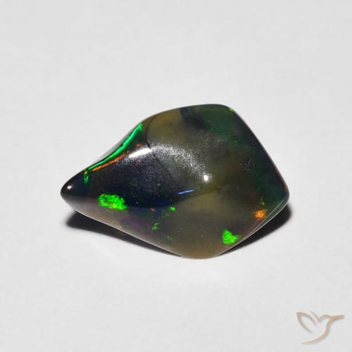 0.91ct Natürlicher Mehrfarbig Opal, Fantasie, Lichtdurchlässig