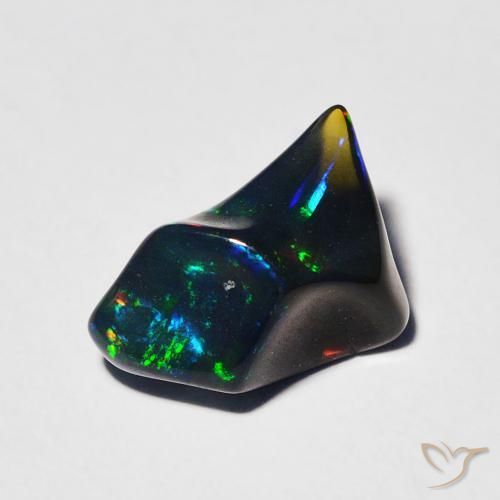 1.30ct Natürlicher Mehrfarbig Opal, Fantasie, Lichtdurchlässig