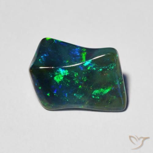 1.97ct Natürlicher Mehrfarbig Opal, Fantasie, Lichtdurchlässig