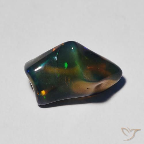 2.35ct Natürlicher Mehrfarbig Opal, Fantasie, Lichtdurchlässig