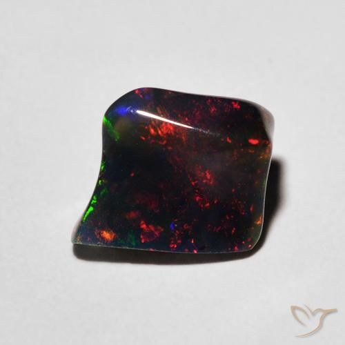 1.09ct Natürlicher Mehrfarbig Opal, Fantasie, Lichtdurchlässig