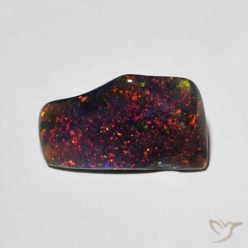1.02ct Natürlicher Mehrfarbig Opal, Fantasie, Lichtdurchlässig