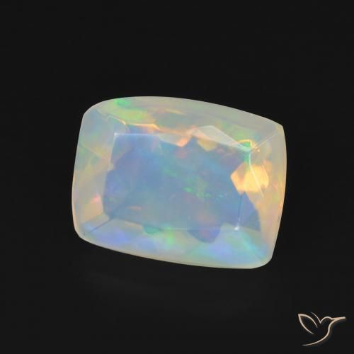 9,17 ctw natürlicher Mehrfarbig Opal, Kissen, Transparent
