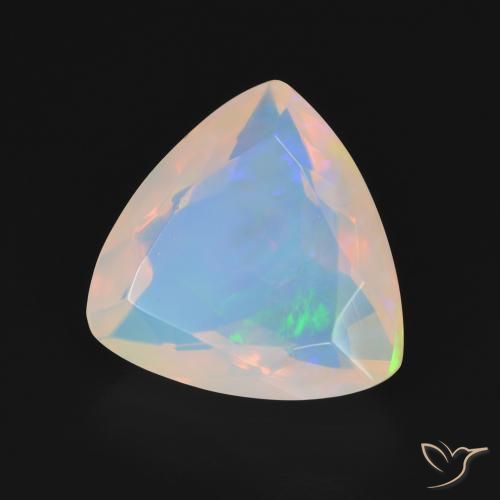 9,17 ctw natürlicher Mehrfarbig Opal, Trillion, Transparent