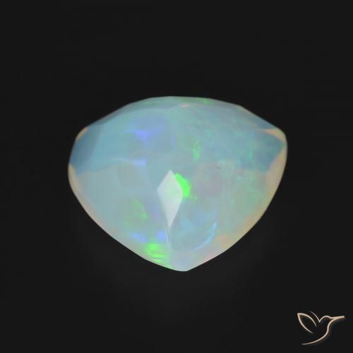 9,17 ctw natürlicher Mehrfarbig Opal, Trillion, Transparent