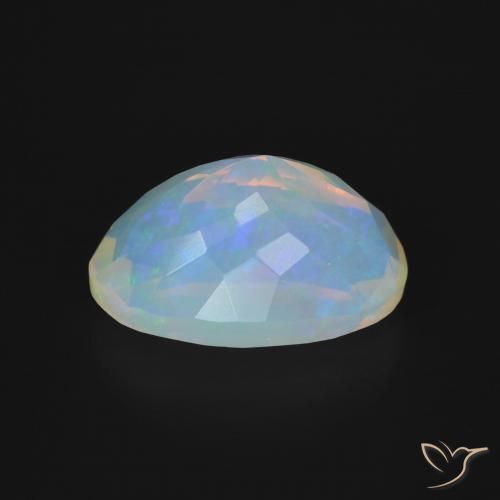 9,17 ctw natürlicher Mehrfarbig Opal, Oval, Transparent