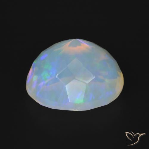 9,17 ctw natürlicher Mehrfarbig Opal, Oval, Transparent