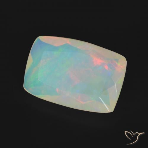 9,17 ctw natürlicher Mehrfarbig Opal, Kissen, Transparent