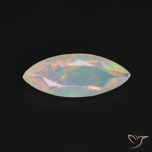 1.09ct Natürlicher Mehrfarbig Opal, Marquise, Transparent