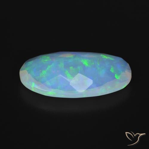 9,17 ctw natürlicher Mehrfarbig Opal, Oval, Transparent