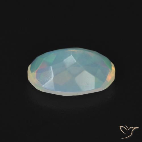 9,17 ctw natürlicher Mehrfarbig Opal, Oval, Transparent