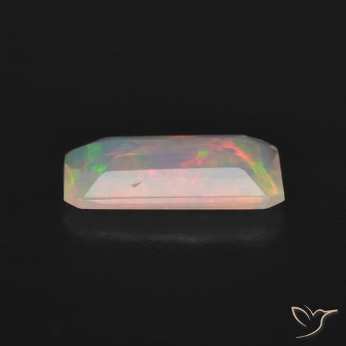 9,17 ctw natürlicher Mehrfarbig Opal, Oktagonschliff, Transparent