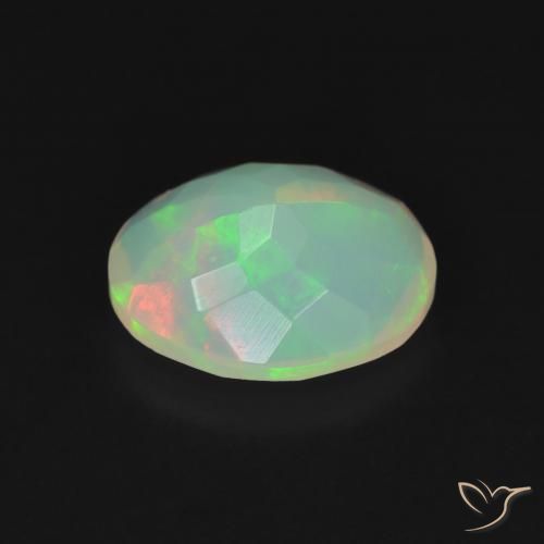 9,17 ctw natürlicher Mehrfarbig Opal, Oval, Transparent