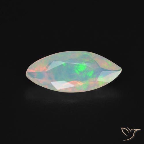 0.75ct Natürlicher Mehrfarbig Opal, Marquise, Transparent