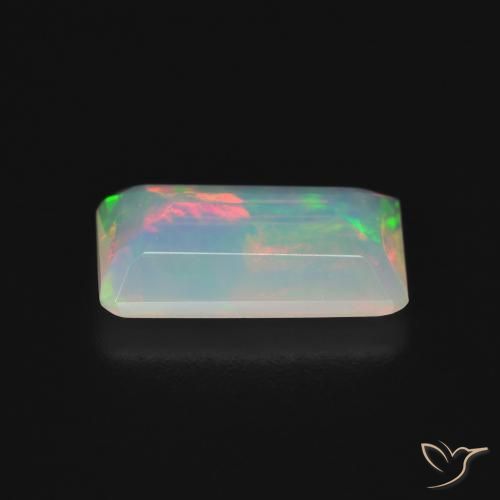 9,17 ctw natürlicher Mehrfarbig Opal, Oktagonschliff, Transparent