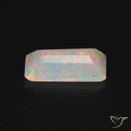 9,17 ctw natürlicher Mehrfarbig Opal, Oktagonschliff, Transparent