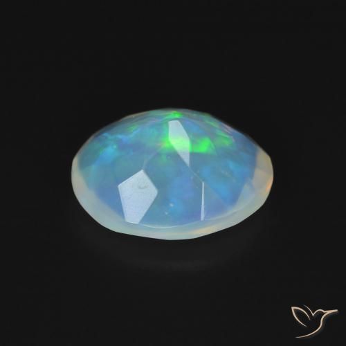 9,17 ctw natürlicher Mehrfarbig Opal, Oval, Transparent