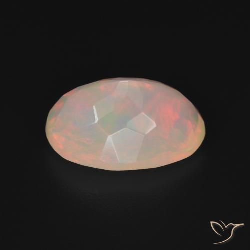 9,17 ctw natürlicher Mehrfarbig Opal, Oval, Transparent