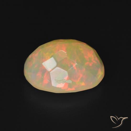 9,17 ctw natürlicher Mehrfarbig Opal, Oval, Transparent