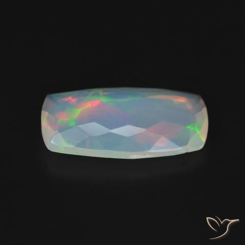 9,17 ctw natürlicher Mehrfarbig Opal, Kissen, Transparent