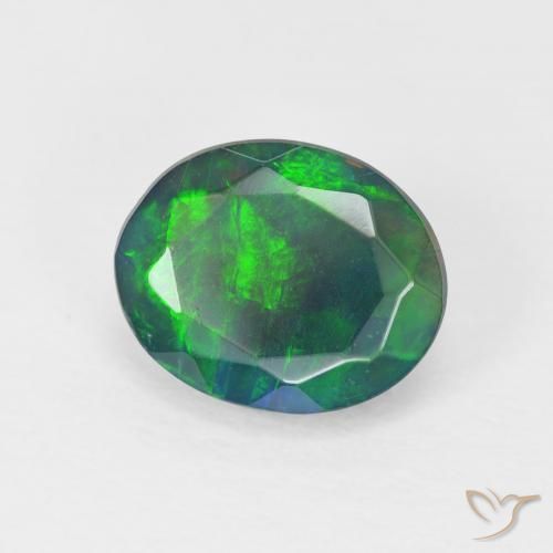9,17 ctw natürlicher Mehrfarbig Opal, Oval, Lichtundurchlässig