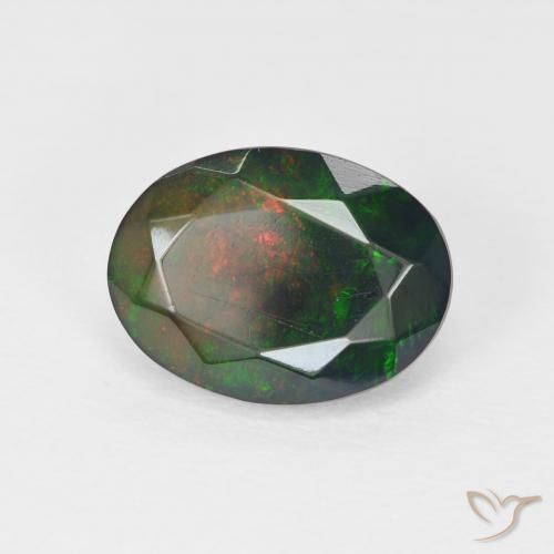 9,17 ctw natürlicher Mehrfarbig Opal, Oval, Lichtundurchlässig