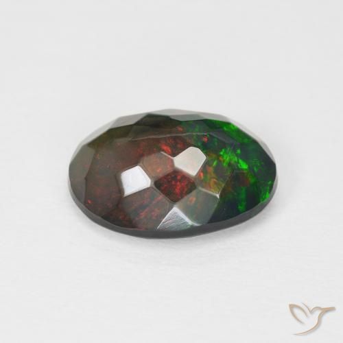 9,17 ctw natürlicher Mehrfarbig Opal, Oval, Lichtundurchlässig