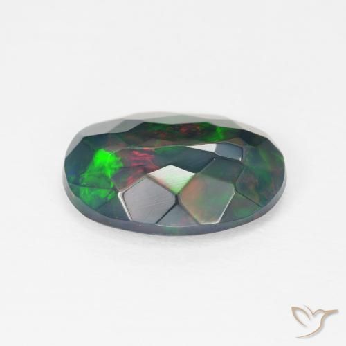 9,17 ctw natürlicher Mehrfarbig Opal, Oval, Lichtundurchlässig