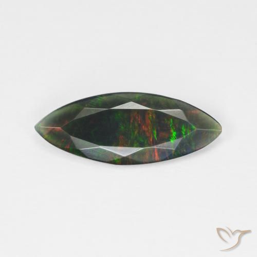 1.01ct Natürlicher Mehrfarbig Opal, Marquise, Transparent