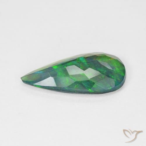 9,17 ctw natürlicher Mehrfarbig Opal, Birnenform, Transparent
