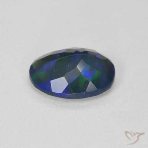 9,17 ctw natürlicher Mehrfarbig Opal, Oval, Transparent