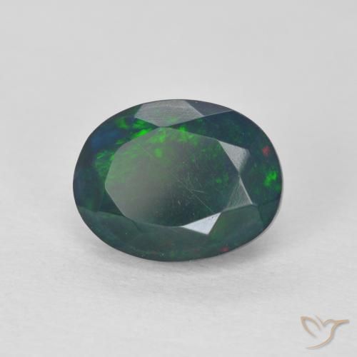 9,17 ctw natürlicher Mehrfarbig Opal, Oval, Lichtdurchlässig