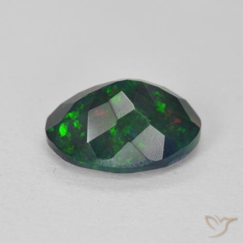 9,17 ctw natürlicher Mehrfarbig Opal, Oval, Lichtdurchlässig