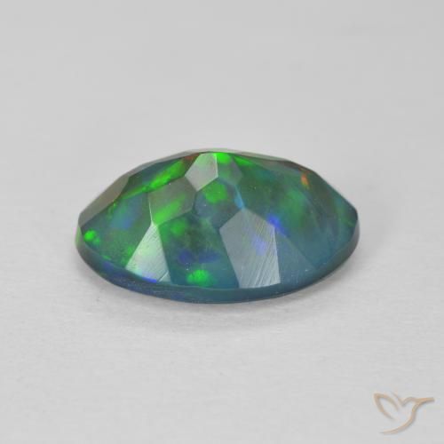 9,17 ctw natürlicher Mehrfarbig Opal, Oval, Lichtdurchlässig