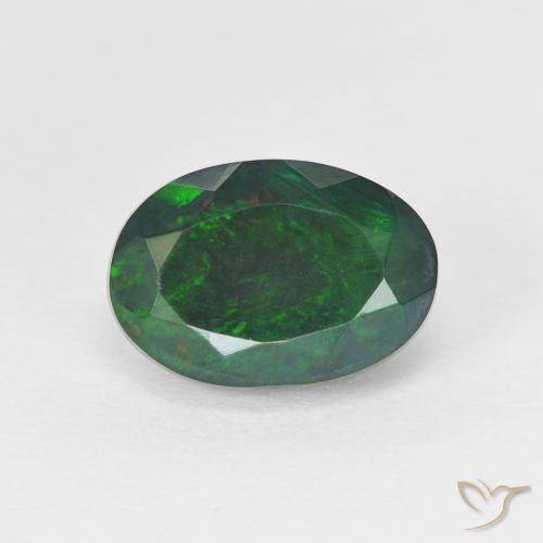 1.92ct Natürlicher Mehrfarbig Opal, Oval, Lichtdurchlässig