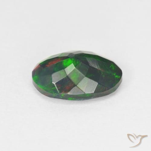9,17 ctw natürlicher Mehrfarbig Opal, Oval, Transparent